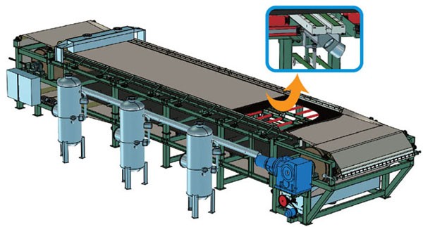 帶式真空過(guò)濾機(jī)的工作原理及過(guò)程